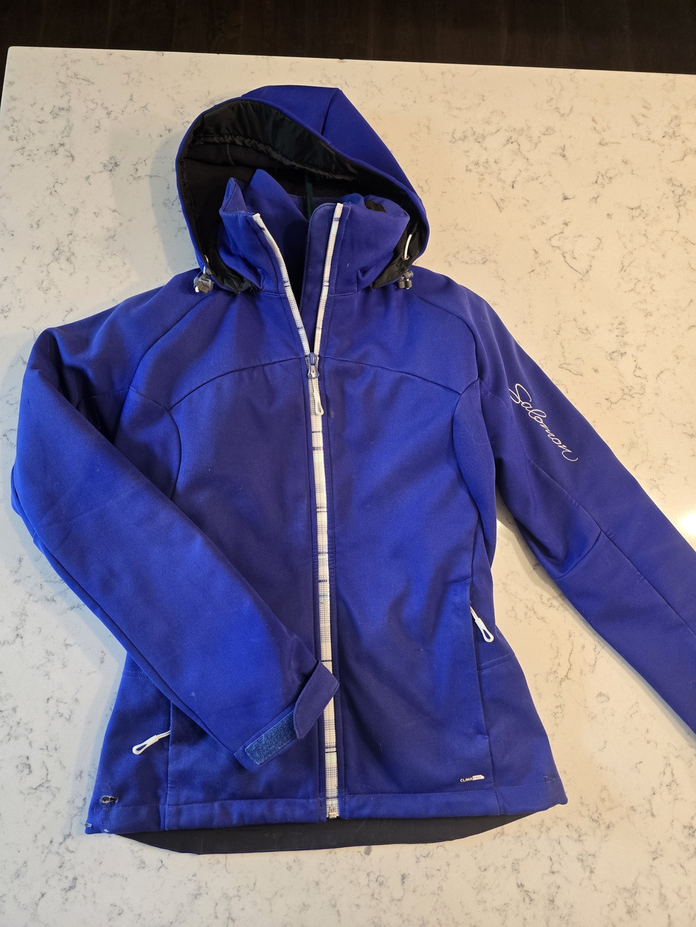 Salomon ClimaPro Women's 2-in-1 Hooded Softshell Ski Jacket XS